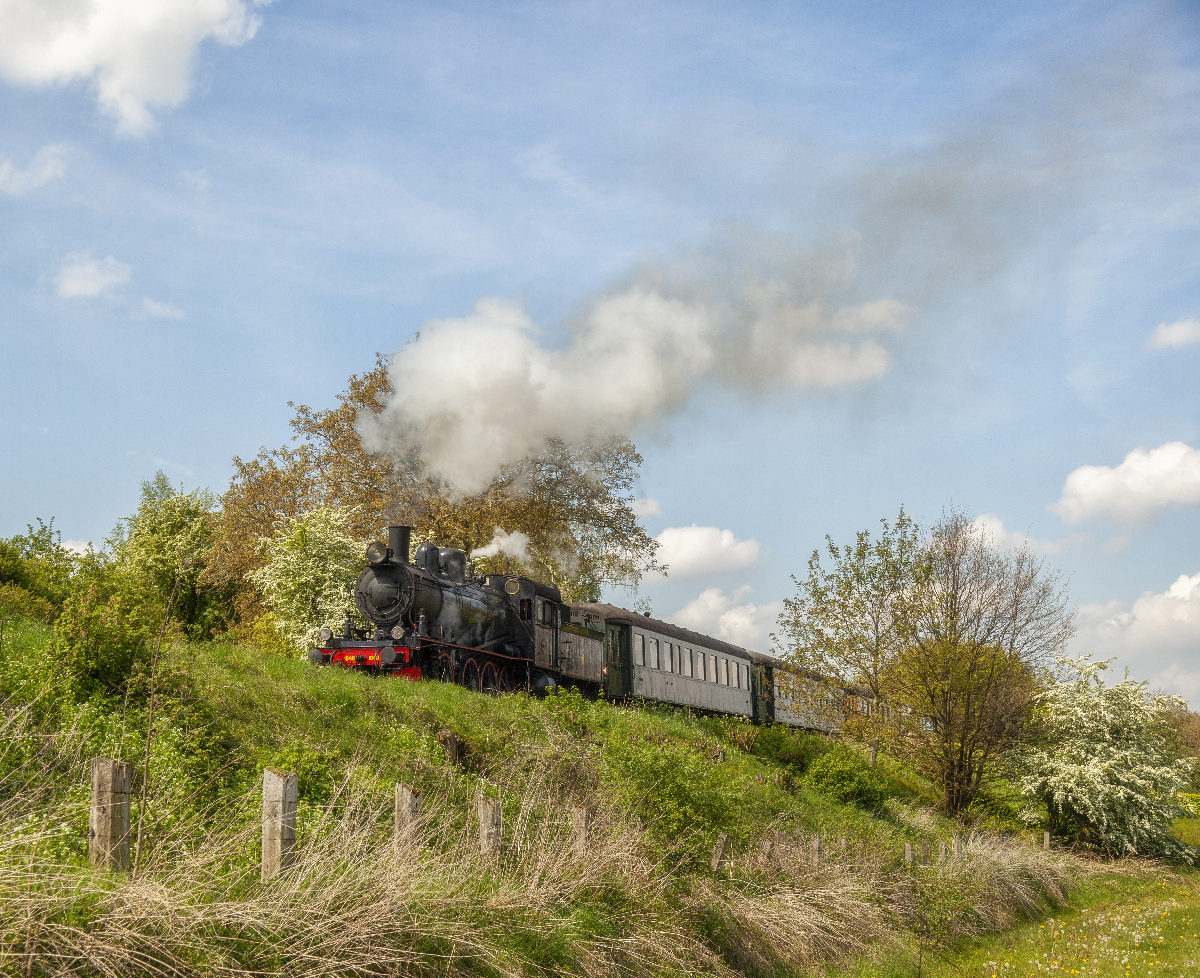 MIljoenenlijn Simpelveld - stoomtrein