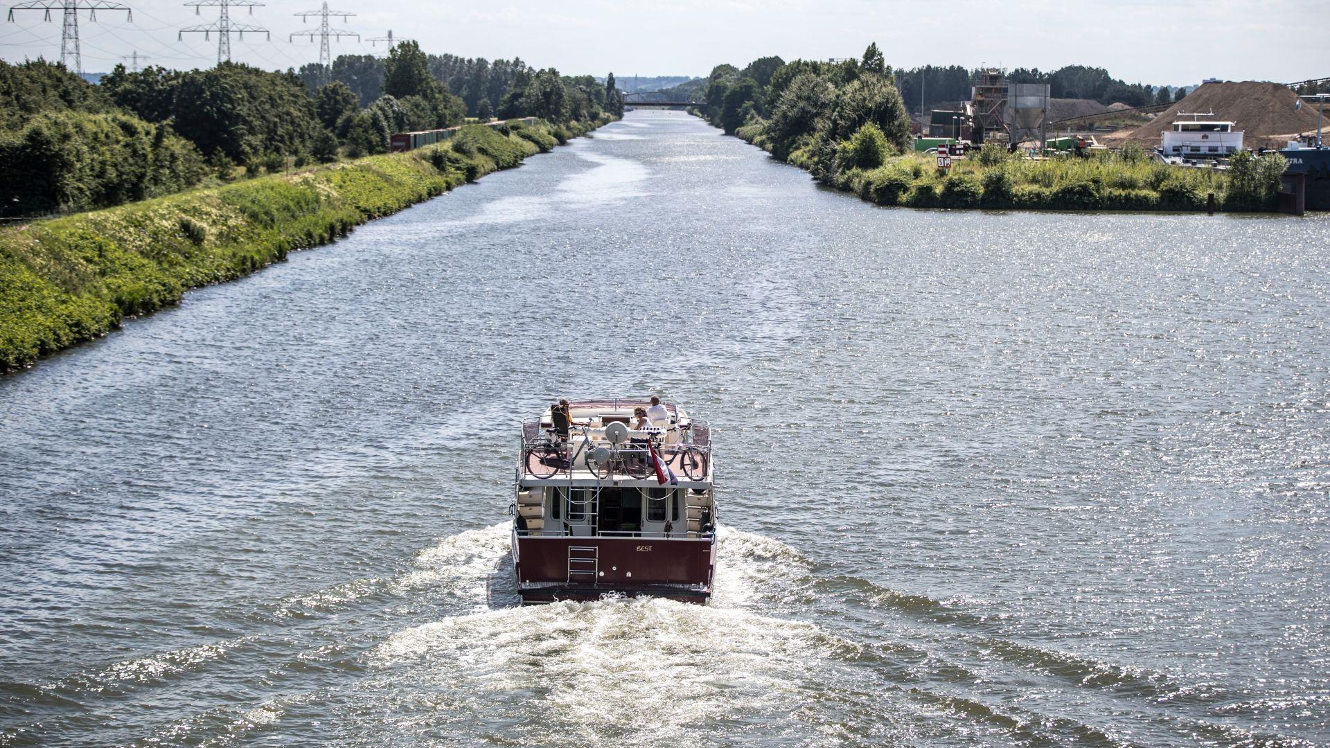 Varen door de Maas