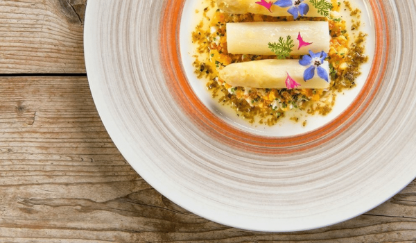 Asperges van restaurant ONE