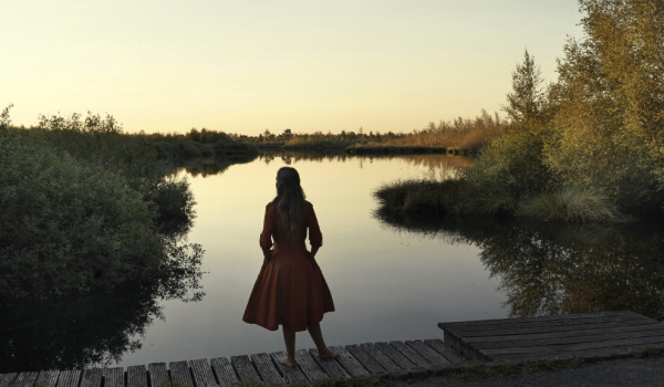 Vrouw bij De Groote Peel