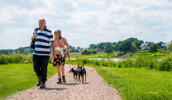 Wandelen bij Maas