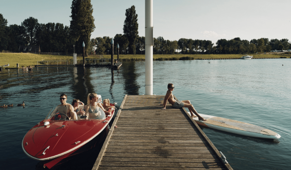 Bootje varen Maasplassen