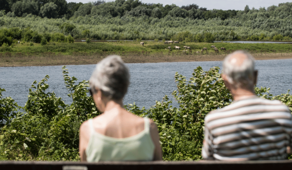 Wandelaars in Limburg 